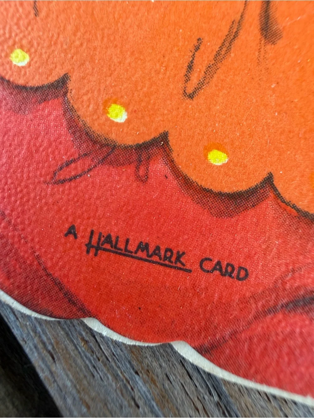 Hallmark vintage piece